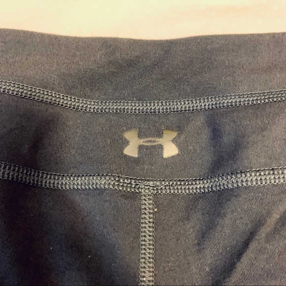 UNDER ARMOUR : Gray/Pink Cropped Workout Pants - Picture 5 of 7